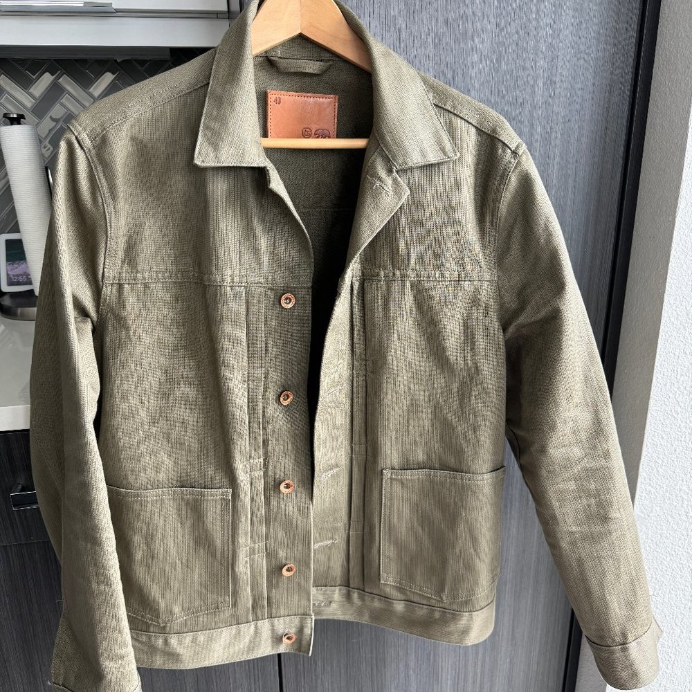 Taylor Stitch - Ryder Jacket (Yoshiwa Mills Olive)